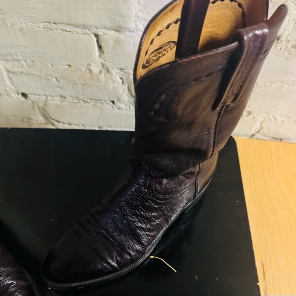 Men's Brown Leather Boots - Picture 13 of 13